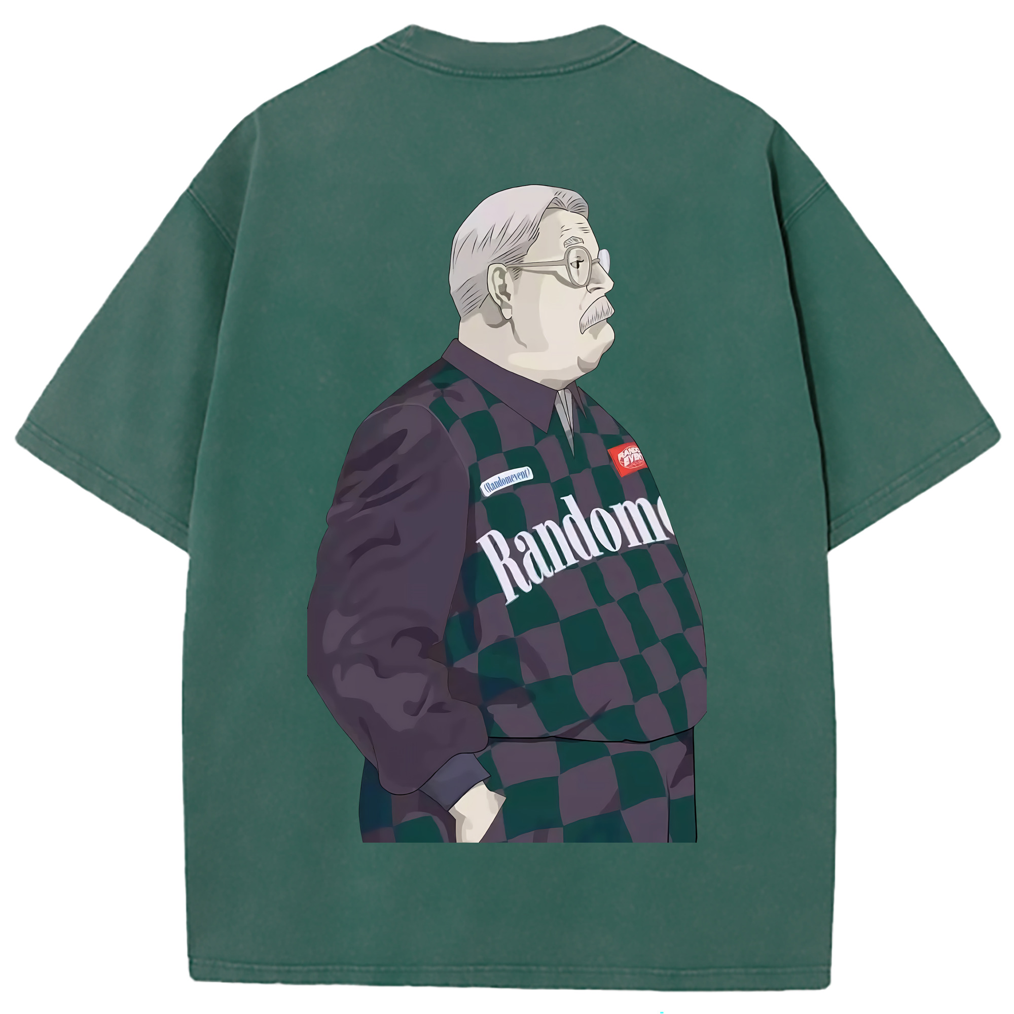 （画像用） SLAM DUNK／スラムダンク 綿100% ヴィンテージ風 半袖Tシャツ（背面プリント）